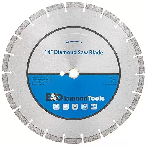 14" Segmented Diamond Saw Blade